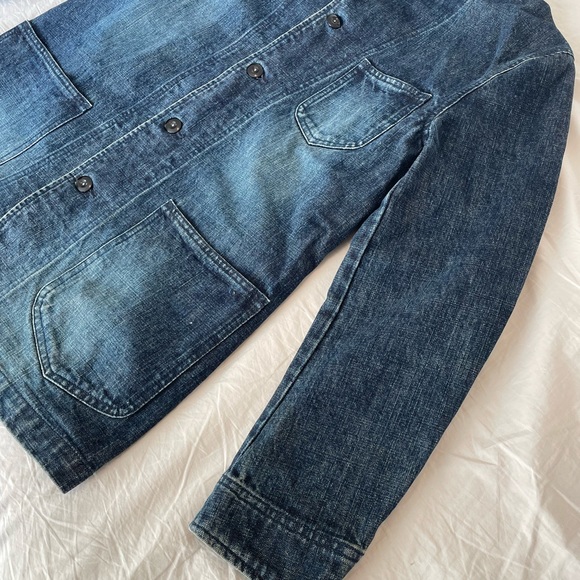 United Arrows denim chore coat - Picture 4 of 10